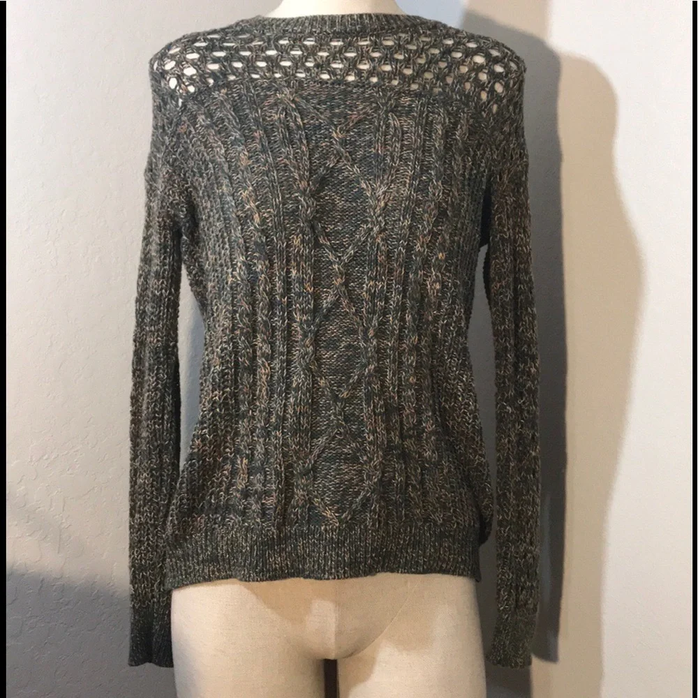 COINCIDENCE & CHANCE UO Cable Knit Open Weave XS
